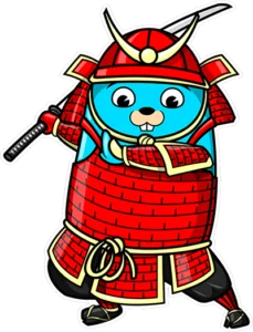 devsamurai mascot red