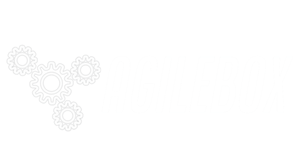 AgileBox logo white
