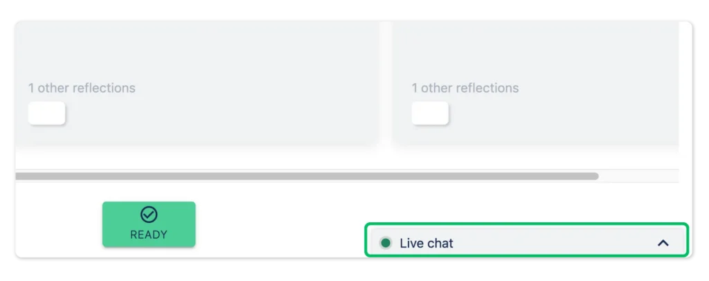 Locate and Enable the Live chat feature